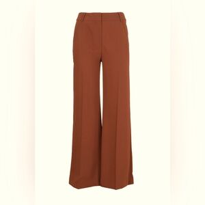 See By Chloé Mid-Rise Wide-Leg Pants
